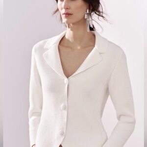 Zara  Tailored Knit Blazer